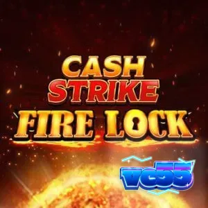 Tampilan visual grid 3x3 pada slot Cash Strike Fire Lock